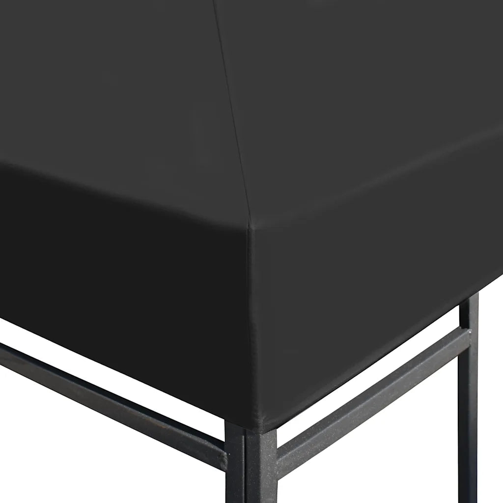 Copertura Superiore per Gazebo 310 g/mÂ² 4x3m Grigiacod mxl 72994