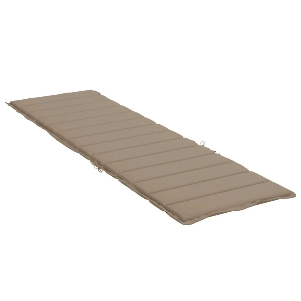 Cuscino per Lettino Tortora 200x50x3 cm in Tessuto Oxford 314196