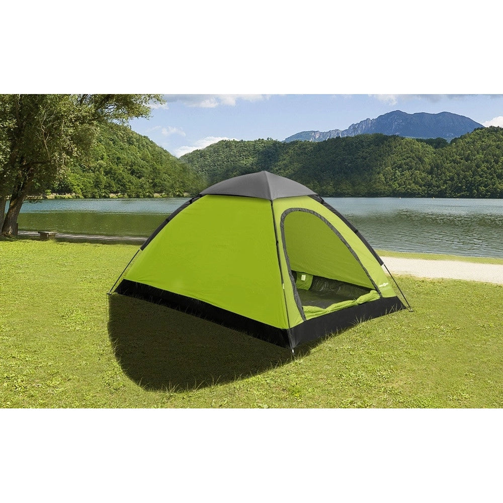 Trade Shop - Tenda Da Campeggio Escursionismo 200x110x100cm Con Borsa Trasporto Portatile 206402 -
