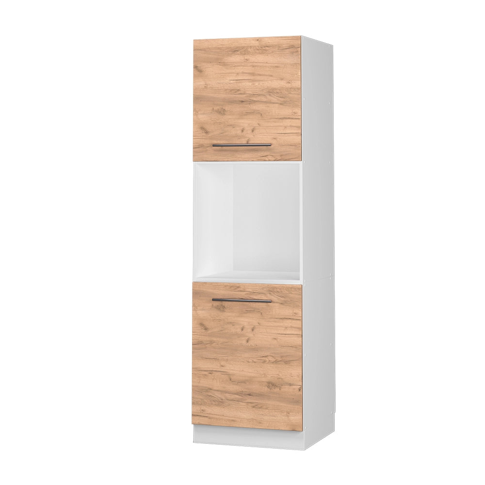 Vicco Mobile per forno da incasso Quercia dorata 60 cm con ripiano aperto