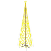 Albero di Natale a Cono-Luci decorative natalizie Bianco Caldo 3000 LED 230x800 cm