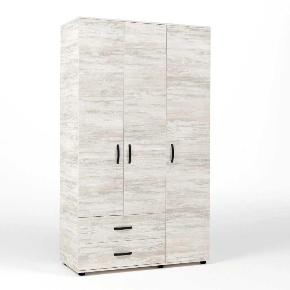 Kit Armadio 3 Ante con 2 Cassetti cm. 120x52x205H