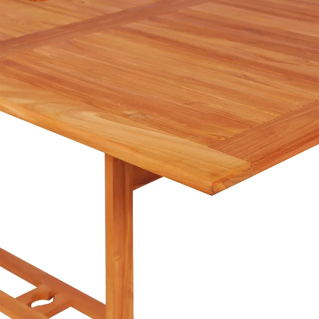 Set da Pranzo da Giardino 9 pz in Legno Massello di Teak 3059578