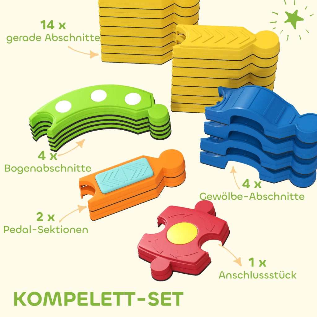 Trave di equilibrio per bambini ¨C Xylo ¨C plastica antiscivolo colorata