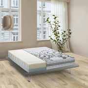 Materasso piazza e mezza Wien, Materasso in Memory foam e Waterfoam, 100% Made in Italy, Antiacaro e Anallergico, cm 120x190h 22