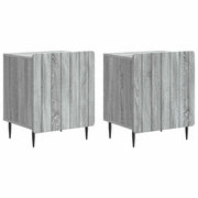 Armadio da Notte 2 pcs Grigio Sonoma 43 x 34,5 x 52 cm 894348