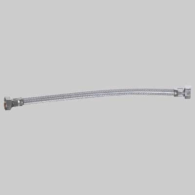 FLESSIBILE INOX F/F 1/2 X 1/2  cm 25     MADE IN ITALY