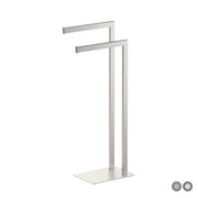 PIANTANA PORTA ASCIUGAMANI ZEUS- Cromo cm 18 x h. 77 x 33,5- METAF- pezzi 1