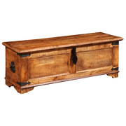 Cassapanca di Stoccaggio in Legno Ruvido di Mango CFW3009690