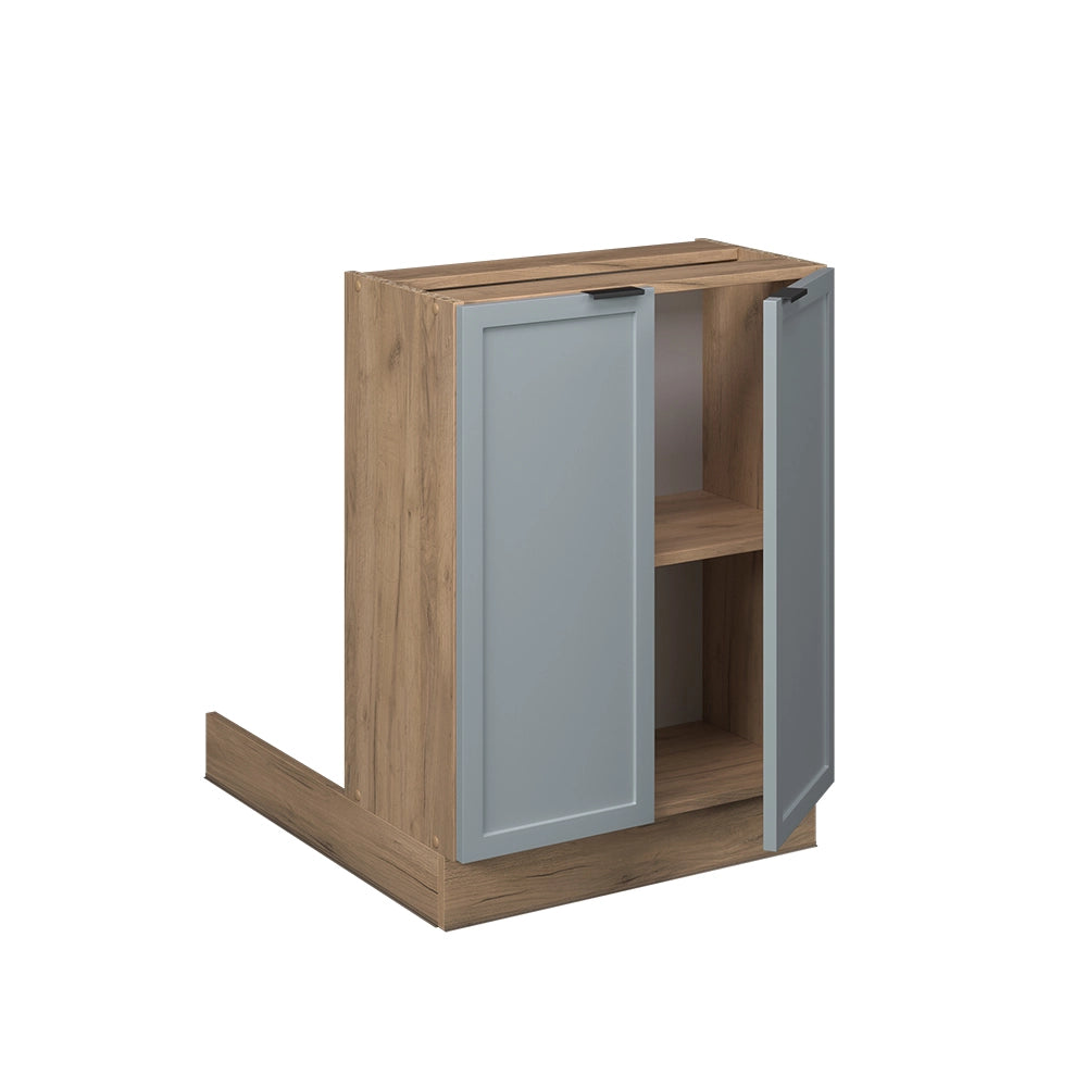 Vicco Isola cucina Blu-grigio chiaro 60 cm senza piano di lavoro