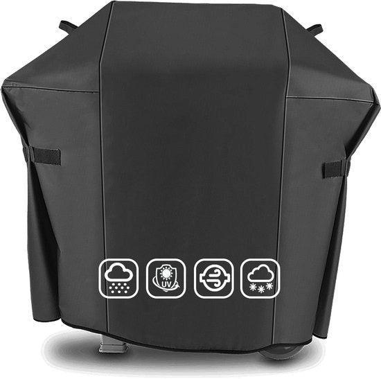 Grillhoes per Weber Spirit e Spirit II 200-serie, 7138 Grillhoes per Weber Spirit II E210, S210, E210 gasgrill, 141CM 600D Oxford BBQ-hoes, robusto e impermeabile, resistente alle abrasioni, resistente ai raggi UV