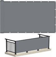 Tendal solare impermeabile - protezione UV - 0,8 x 2 m - grigio scuro