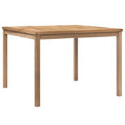 Tavolo da Pranzo per Giardino | Tavolino da esterno 110x110x77 cm in Massello di Teak
