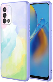 Hoesa siliconato Ultra-durabile - Resistente allo shock - Copertura in microfibra - Disegno cartoon - Design elegante - Compatibile con OPPO A74 4G/Oppo Reno6 Lite/Oppo A95 4G - Hoesa per cellulare