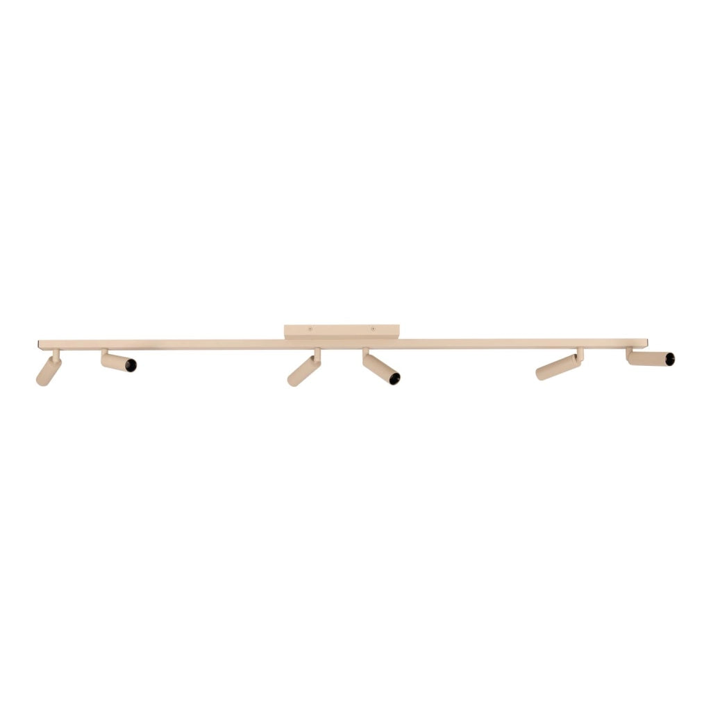 Plafoniera con faretti 6xG9 beige alluminio KEONI Lucide