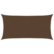 Vela Parasole | Telo Ombra | Vela da ombra 160 g/m2 Marrone 4x7 m in HDPE