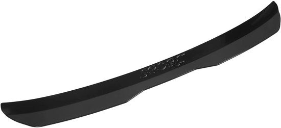 Spoiler posteriore universale - ala - ABS - accessori - personalizzazione auto - finitura lucida nera - stile Maxton