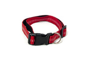 Comodo E Resistente Collare Per Cani Regolabile Modello Color Doggy - L - Rosso