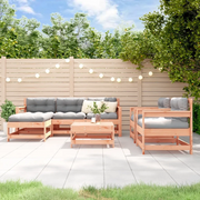 Set Salotto da Giardino 7 pz in Legno Massello di Douglas 3186254