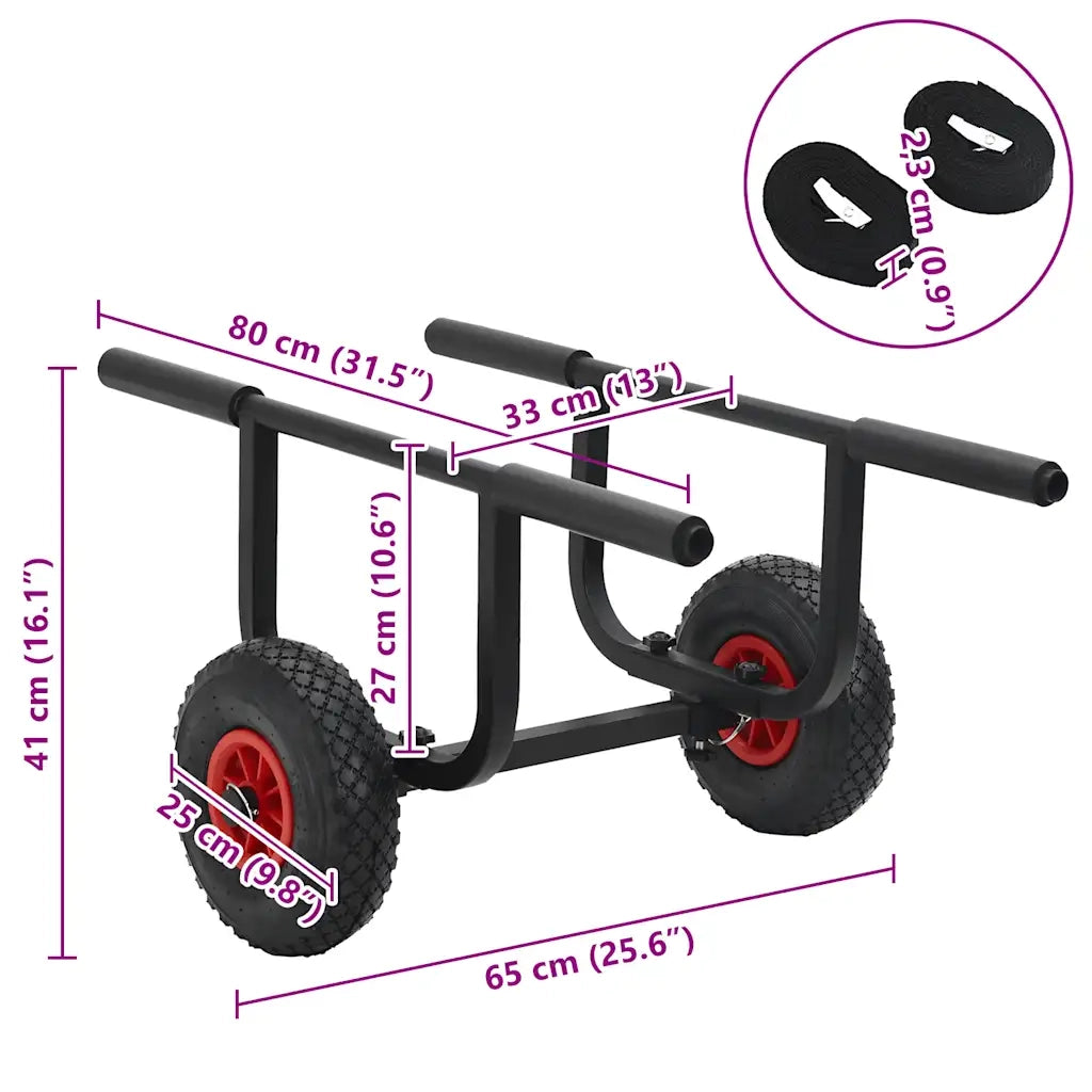 Carrello per Kayak 90 kg in Alluminio CFW7704270
