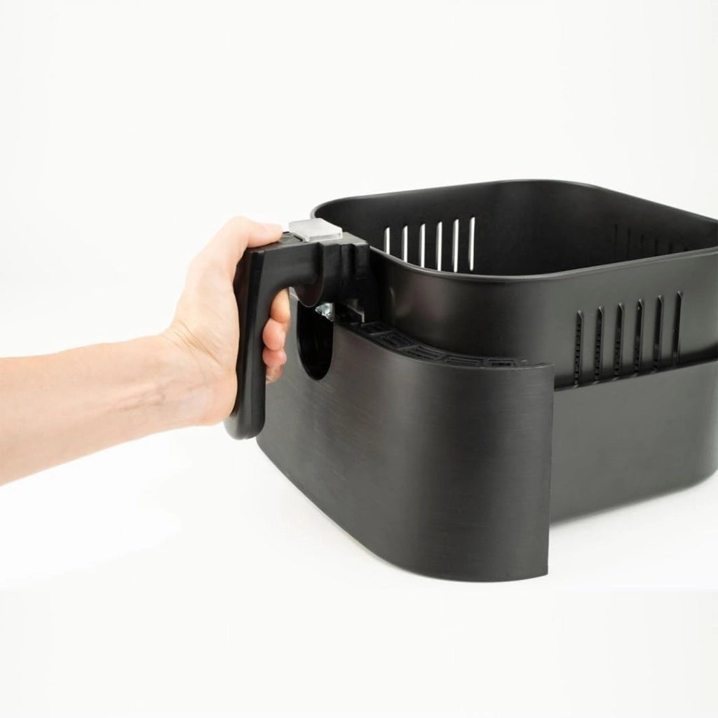 Black+decker bxaf5500e - friggitrice ad aria, senza olio, 99% di grassi in meno, 1800w, capacità 5,5l, touch screen, ampia gamma di ricette, 12 programmi, timer fino a 60 min, fino a 200°c