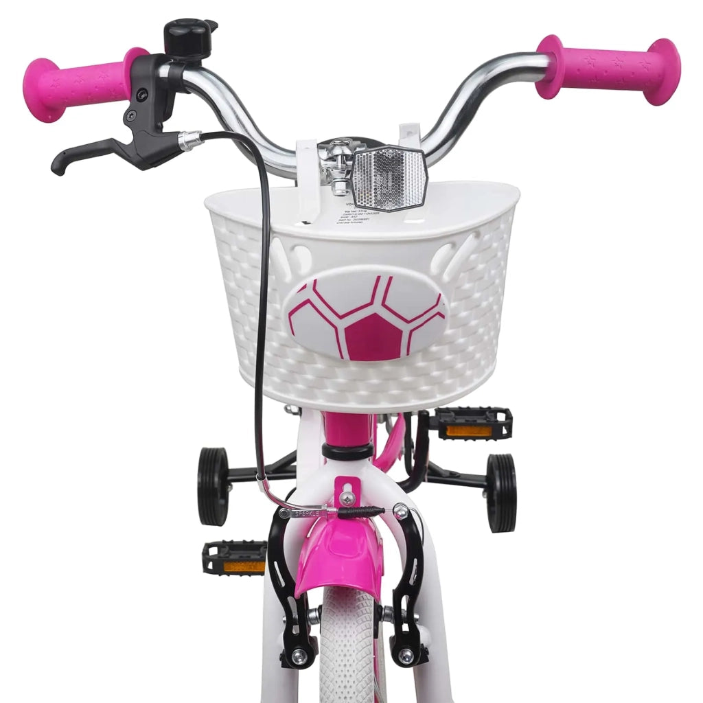 Bicicletta per Bambini 16 Pollici per bambini di 4-6 anni Rosa