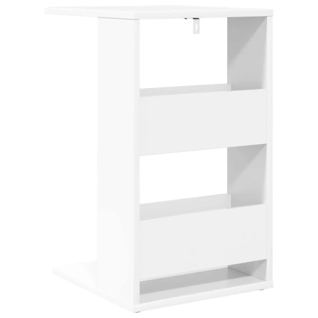 Tavolo laterale Bianco 40 x 35 x 60,5 cm Legno multistrato