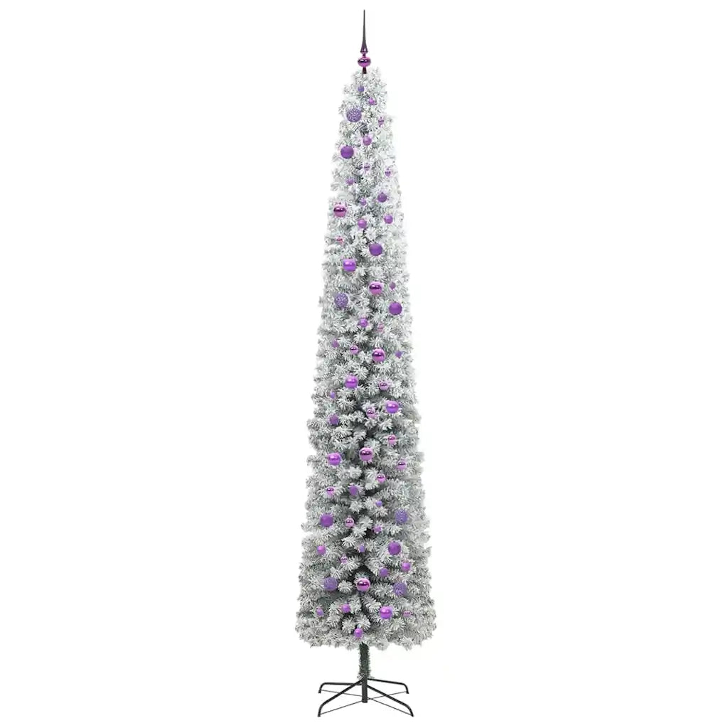 Albero di Natale artificiale con 300 LED Verde 270 cm 3395059