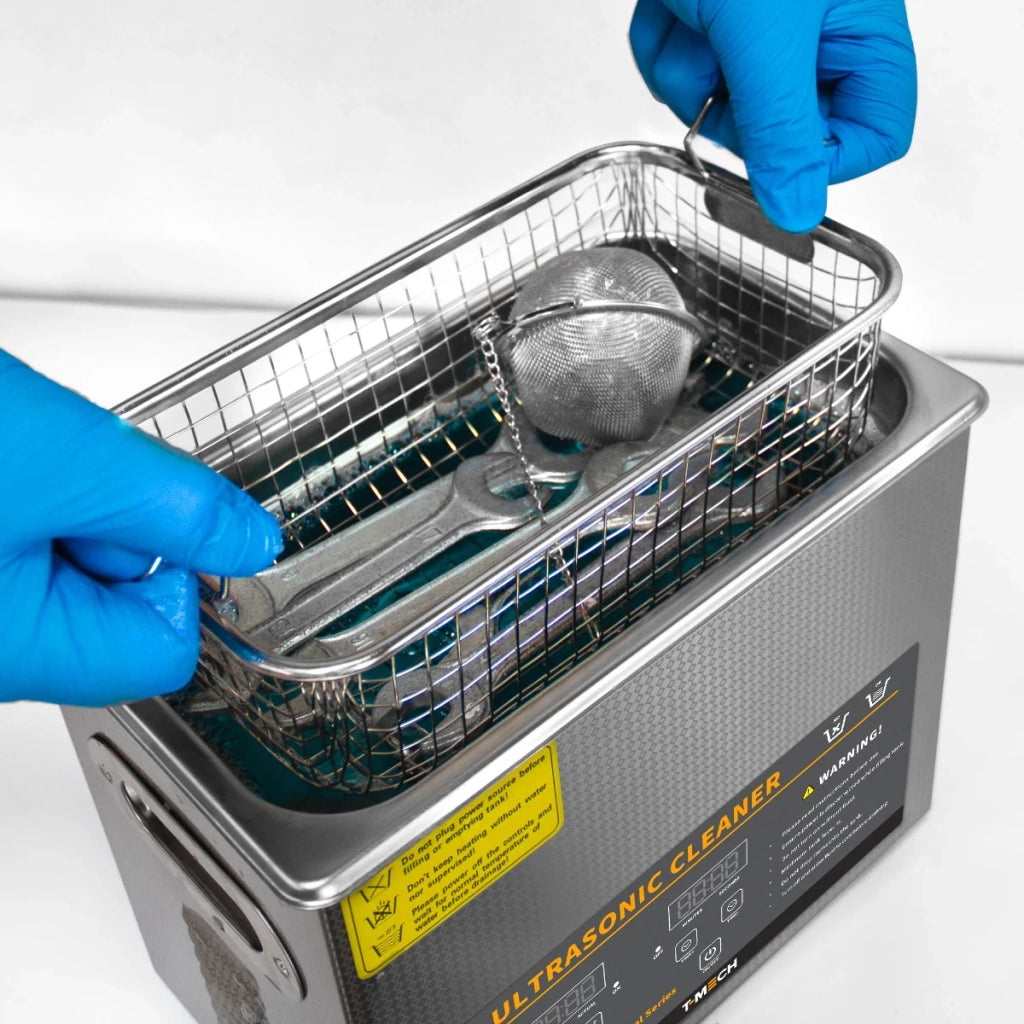 Pulitore digitale ad ultrasuoni 3L in acciaio Ultra Sonic vasca di pulizia Timer serbatoio di riscaldamento