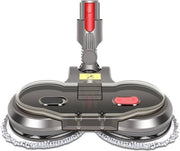 Mop elettrico adatto per Dyson V7 V8 V10 V11 V15 Aspirapolvere - Incluso 6 Dischi da Panno - Mop elettrico - Sistema di Panno - Apparecchio da Panno - Set di Panno - Aspirascale - Sistema di Panno