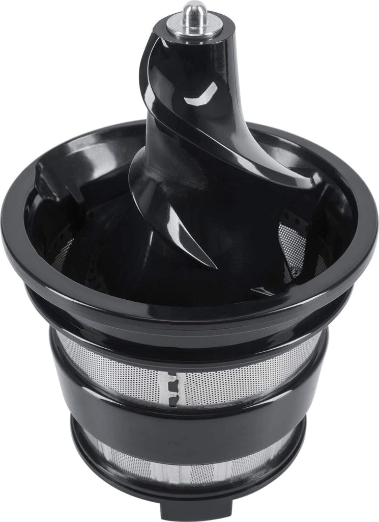 Steba E 400 Estrattore di Succo Slow Juicer Pressa Lenta a Freddo 400W 1L colore Nero Inox