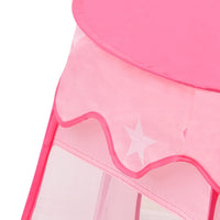 Tenda da Gioco per Bambini Rosa con 250 Palline 102x102x82 cm cod mxl 72539