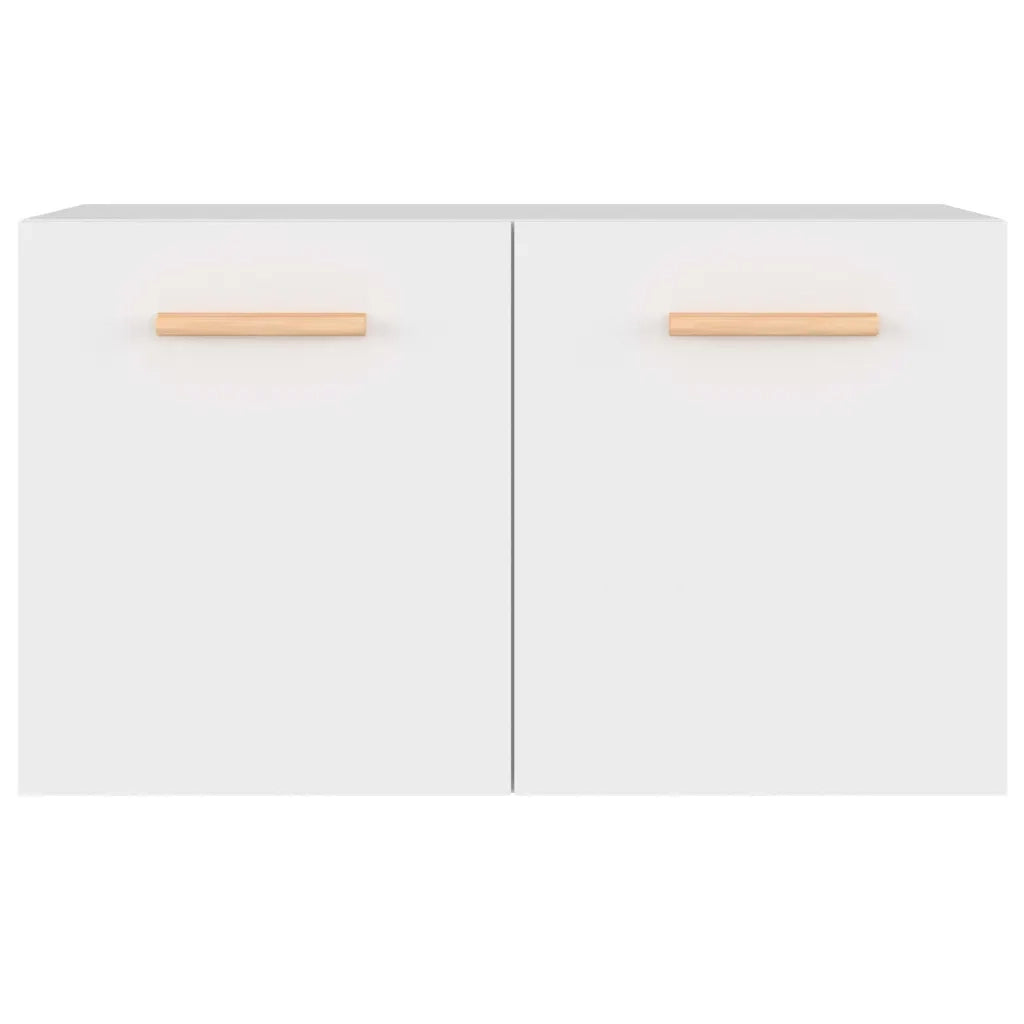 Mobile a Parete Bianco 60x36,5x35 cm in Legno Multistrato 812906