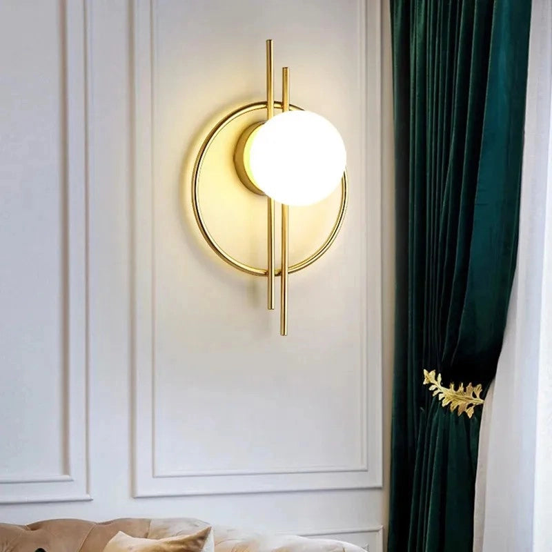Lampada Da Parete App1436-w Gold