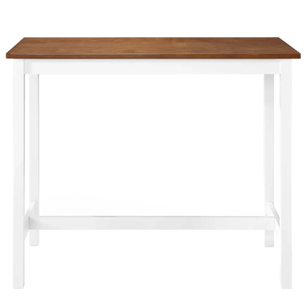 Tavolino da Bar-Tavolino da soggiorno-Tavolo in Legno Massello 108x60x91 cm