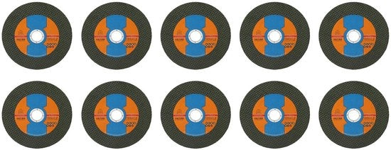 Schiacciaferro 105x16mm - 10 Pezzi - Acciaio Inossidabile - Sicuro e Duraturo - Adatto per Ferrometallici - Lame di Taglio