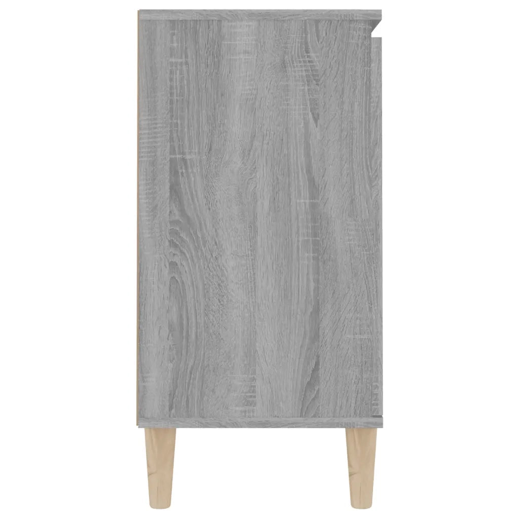 Credenza | Madia | Buffet da pranzo | Armadio da pranzo Grigio Sonoma 101x35x70 cm in Legno Ingegnerizzato