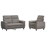 Set di divani 2 pcs Tortora Tessuto 3430580
