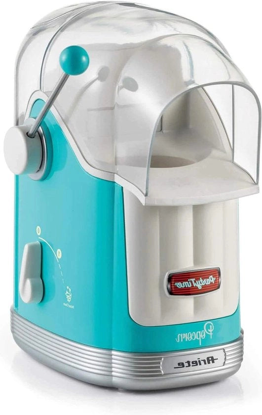 Macchina per Pop Corn Blu Bianco - Popper 1100 W - Design Retro