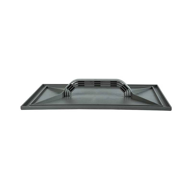 Frattone in plastica rinforzata nero : Dimensione - 26X42