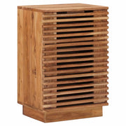 Comodino a muro fatto a mano Marrone Teak 40 x 30 x 60 cm