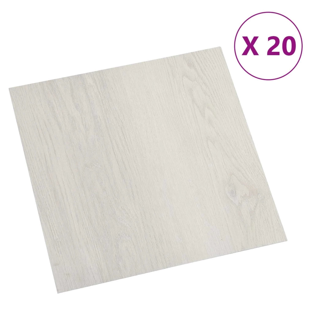 Plance per Pavimentazione Autoadesiva 30,5 x 30,5 cm 20 pz PVC CFW4685066