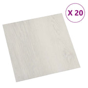 Plance per Pavimentazione Autoadesiva 30,5 x 30,5 cm 20 pz PVC CFW4685066