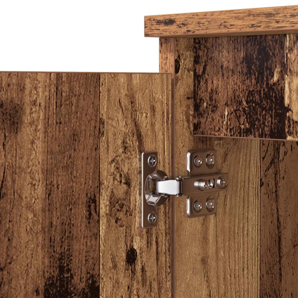 Credenza | Madia | Buffet da pranzo | Armadio da pranzo Legno vecchio 60 x 35 x 70 cm Legno multistrato