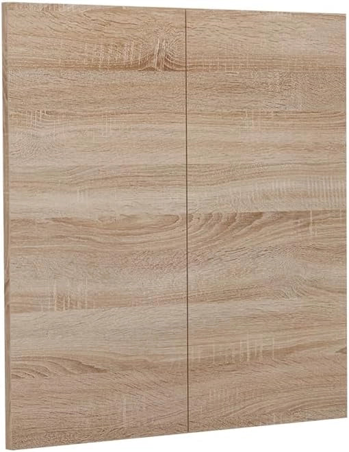 Frontale cucina R-Line, Sonoma, 59.6 x 196 cm frontale del mobile per mobile per frigorifero, adatto per armadi da cucina R-Line per un montaggio semplice