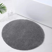 Matrice Antiscivolo in Microfibra Rond 90 cm - Tapijt da Bagno con Microvezzi, Alta Densità e Assorbimento dell'Acqua