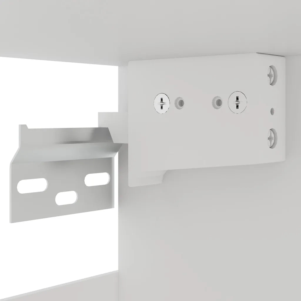 Mobile Pensile Vetro Grigio Sonoma 80x31x60cm Legno Multistrato cod mxl 67889