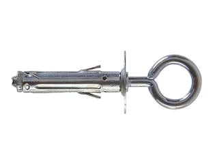 TASSELLO IN ACCIAIO CON OCCHIOLO CHIUSO SBS- - SBS 9/3 ø mm.9x45 asola occhio mm.14 - 50 pezzi FISCHER