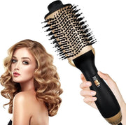 Asciugacapelli con spazzola - Spazzola elettrica per capelli - Spazzola per onde - Spazzola per stile - Spazzola a rasoio con spazzola