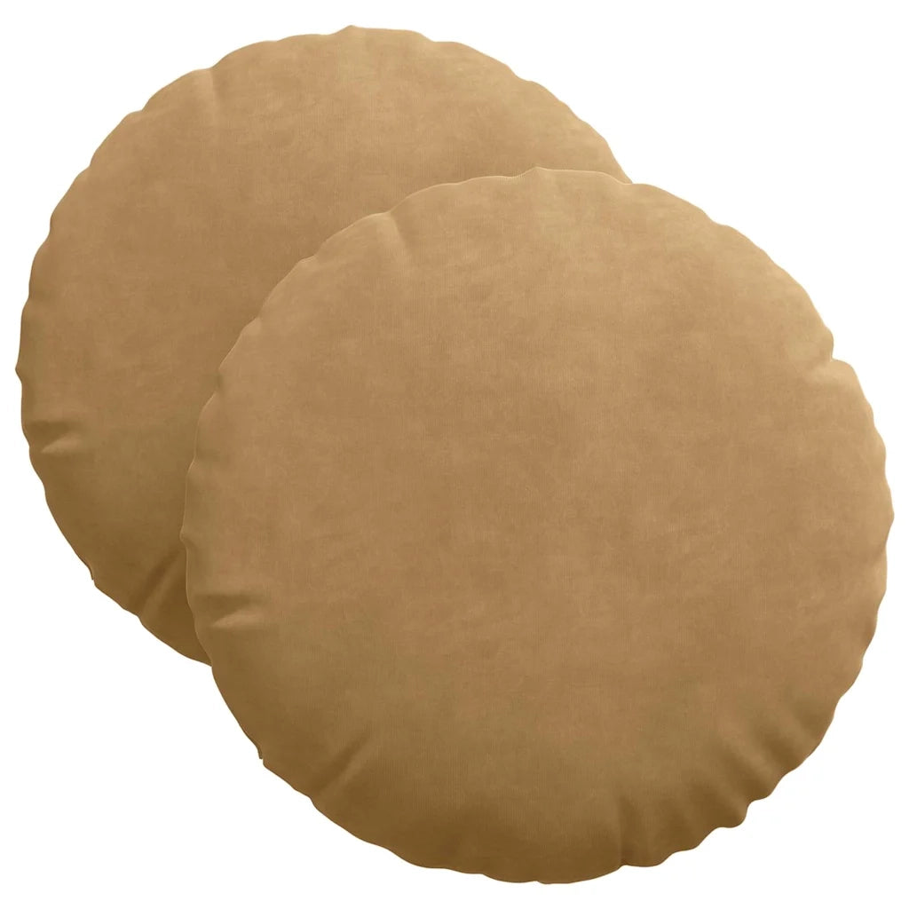 Cuscini per Seduta 2 pz | Cuscini per sedie Marrone ? 40 x 13 cm Velluto